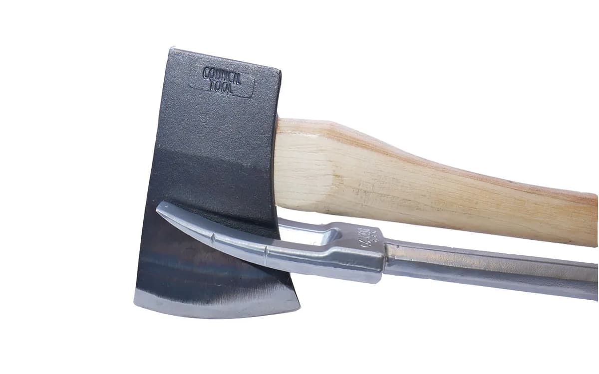 FE6-FG Forcible Entry 6lb Flathead Fire Axe with 36 in. Fiberglass Handle with Marrying Slot, photo 3